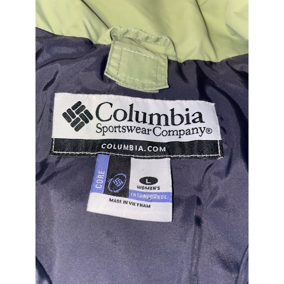 Women's Columbia Nylon Jacket Size Large Interchange Core Shell Only - Picture 2 of 4